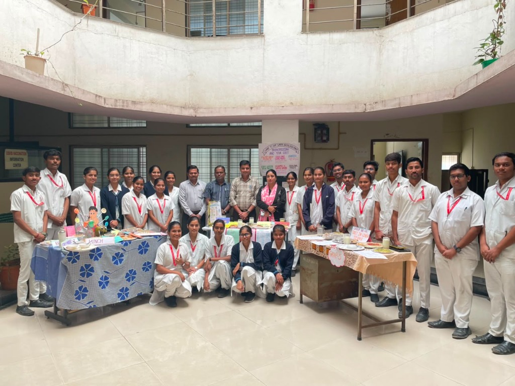 Students & Faculty Activity at Campus Courtyard